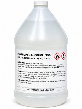 Picture of Isopropyl Alcohol, 99%, gallon