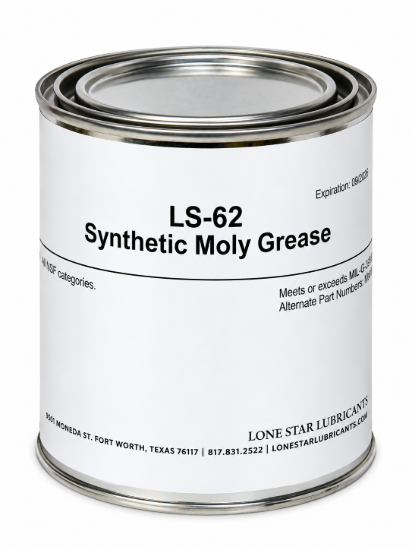 Picture of LS-62 Synthetic Moly Grease, 1 lb can